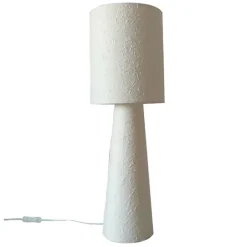 Grande lampe en papier maché