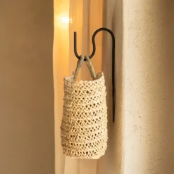 Grande Patère Crochet en S brut