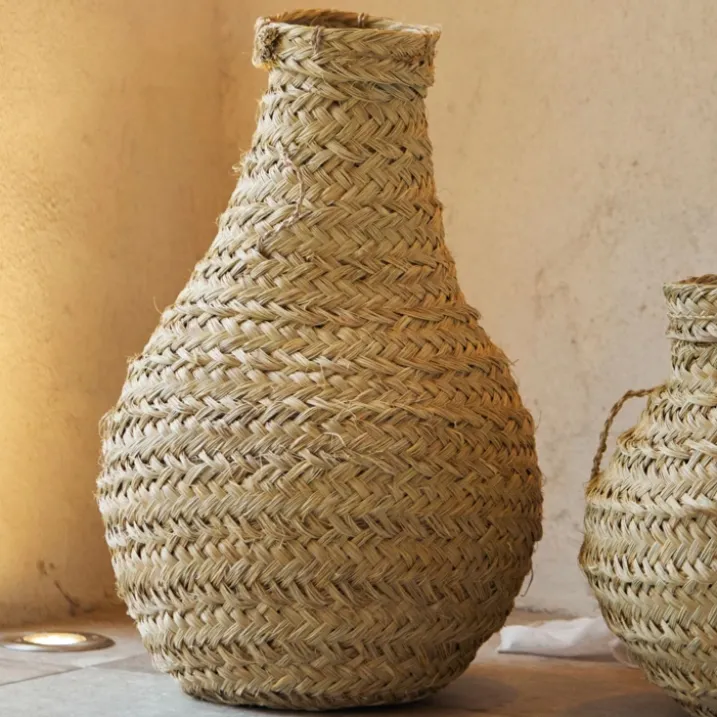 Grand panier déco amphore