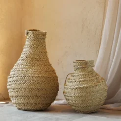 Grand panier déco jarre