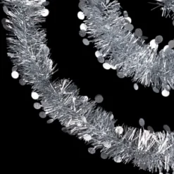 Guirlande de Noël brins et petits ronds
