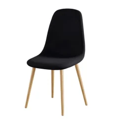 Housse de chaise scandinave extensible unie