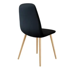 Housse de chaise scandinave extensible unie
