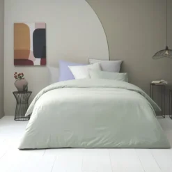 Housse de couette coton Lavé Oekotex