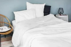 Housse de couette coton Lavé Oekotex