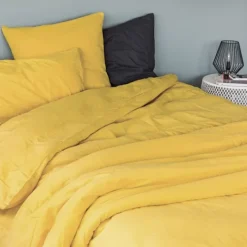 Housse de couette coton Lavé Oekotex