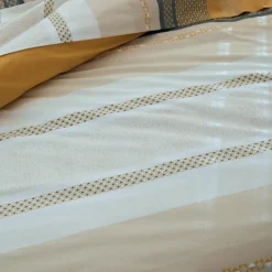 Housse de couette en percale de coton au style ethnique chic