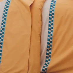 Housse de couette percale avec galon