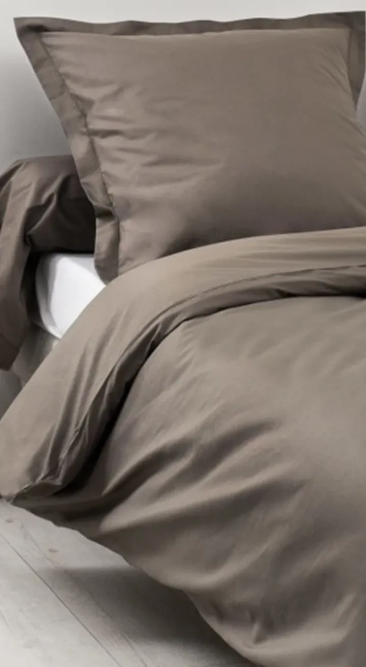 Housse de Couette Unie en 100 % Coton