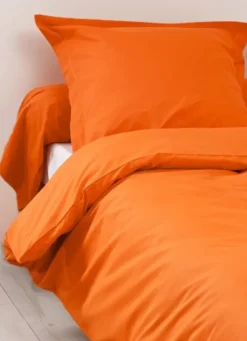 Housse de Couette Unie en 100 % Coton