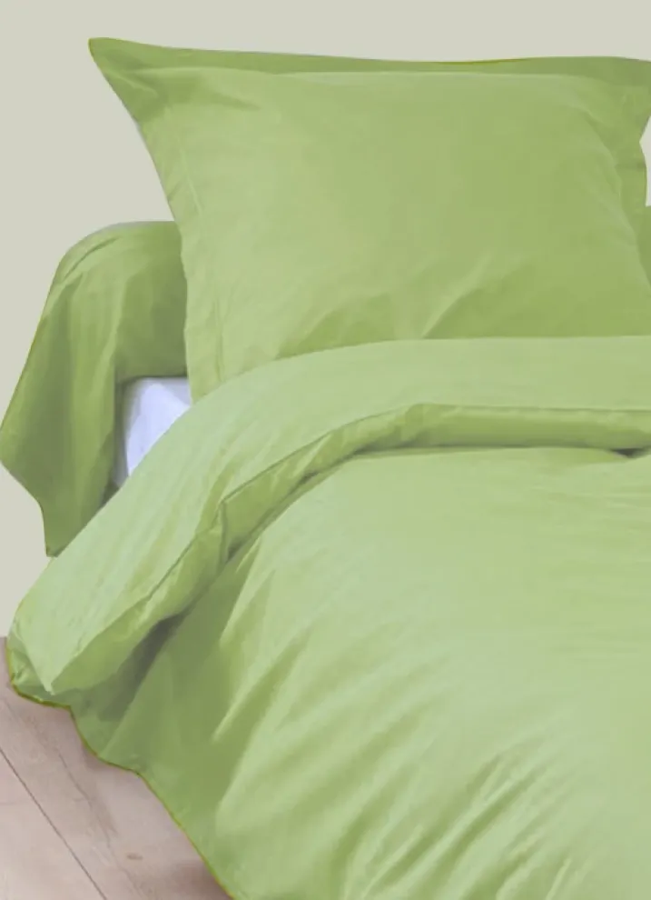 Housse de Couette Unie en 100 % Coton