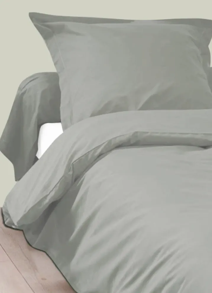 Housse de Couette Unie en 100 % Coton