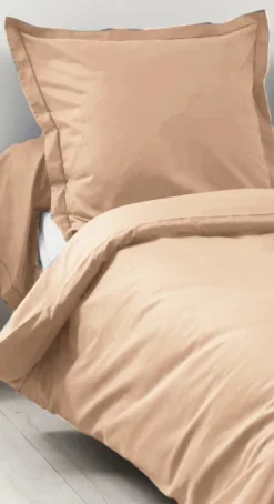 Housse de Couette Unie en 100 % Coton