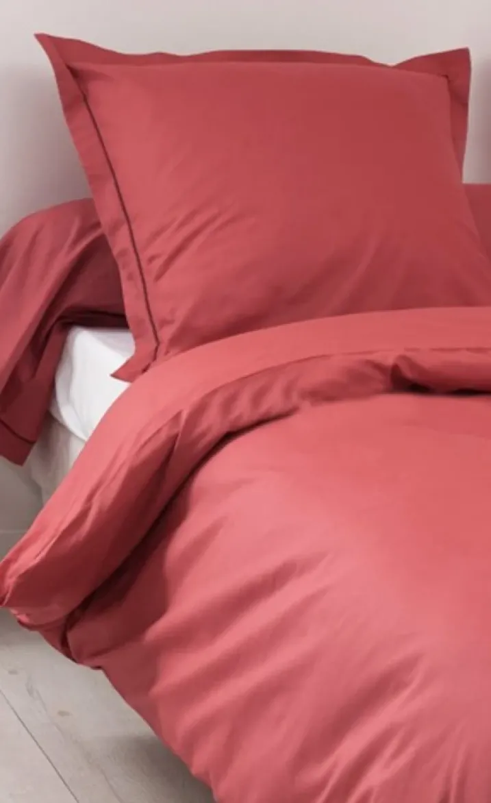 Housse de Couette Unie en 100 % Coton