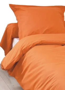 Housse de Couette Unie en 100 % Coton