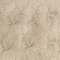 Housse de coussin aux fleurs d'hibiscus