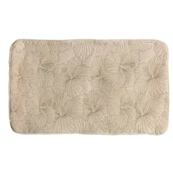 Housse de coussin aux fleurs d'hibiscus
