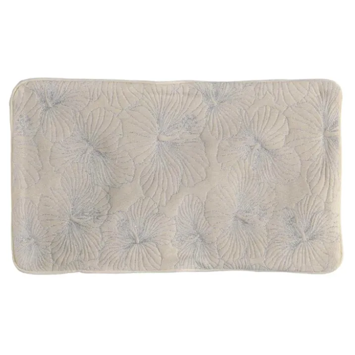 Housse de coussin aux fleurs d'hibiscus