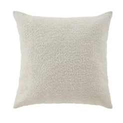 Housse de coussin bouclette