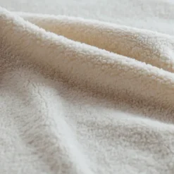 Housse de coussin bouclette