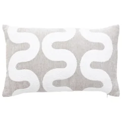 Housse de coussin chenille design