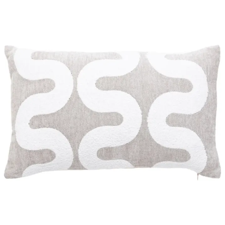 Housse de coussin chenille design
