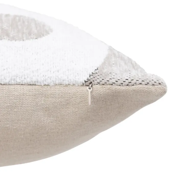 Housse de coussin chenille design