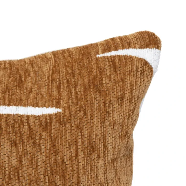 Housse de coussin chenille design