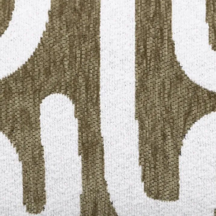 Housse de coussin chenille design