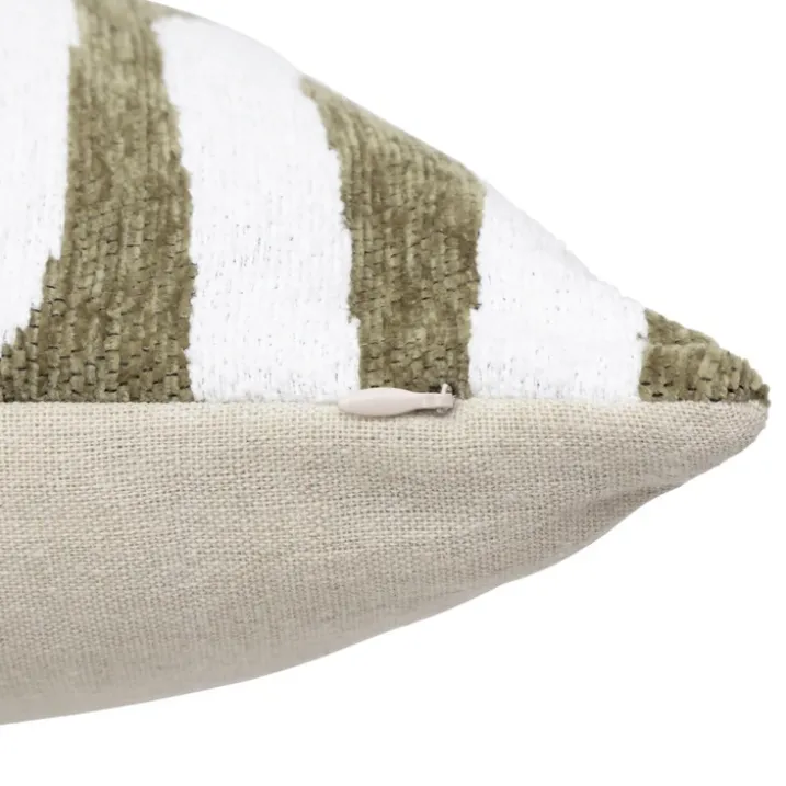 Housse de coussin chenille design