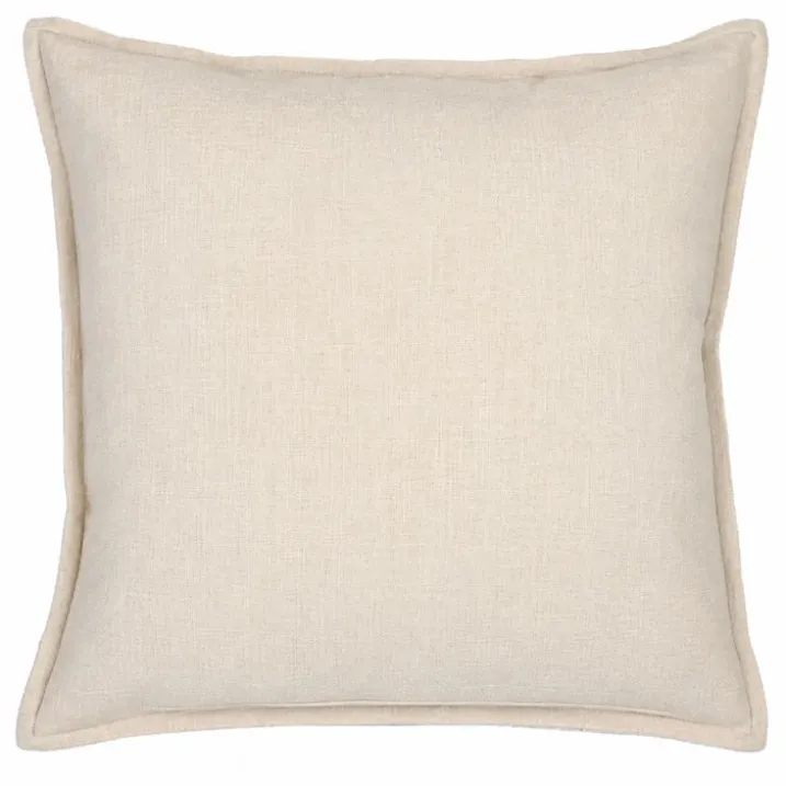 Housse de coussin 100% coton rayures rustiques LOURMARIN