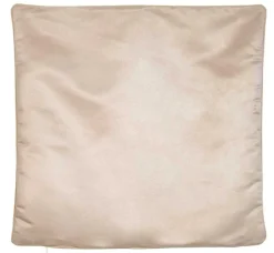 Housse de Coussin Effet Satiné