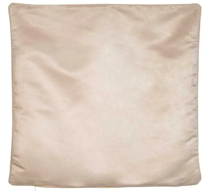 Housse de Coussin Effet Satiné