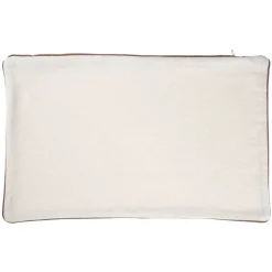 Housse de coussin en coton et chanvre