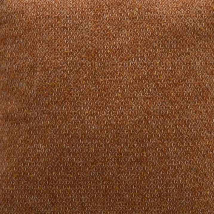 Housse de coussin en laine avec micro-motif losange
