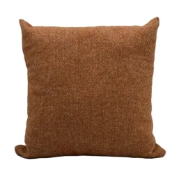 Housse de coussin en laine avec micro-motif losange