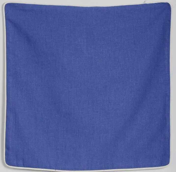 Housse de Coussin en Lin Lavé