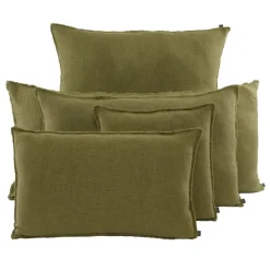 Housse de coussin en lin XXL 55x110 cmCALIFORNIA HAOMY