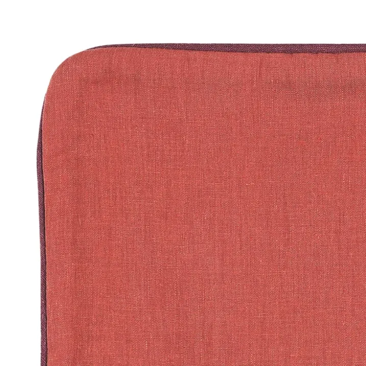 Housse de coussin en poly/lin