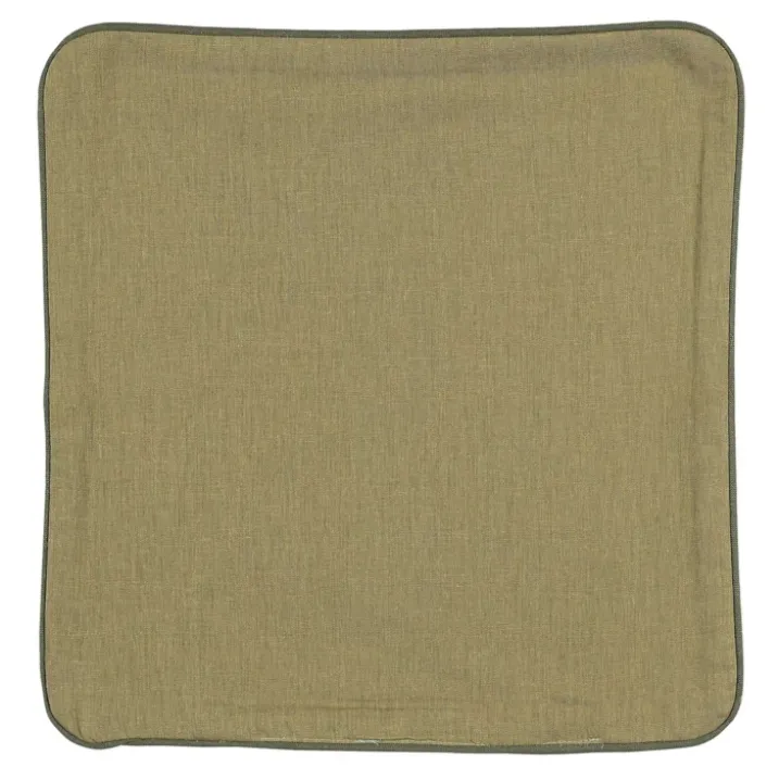 Housse de coussin en poly/lin