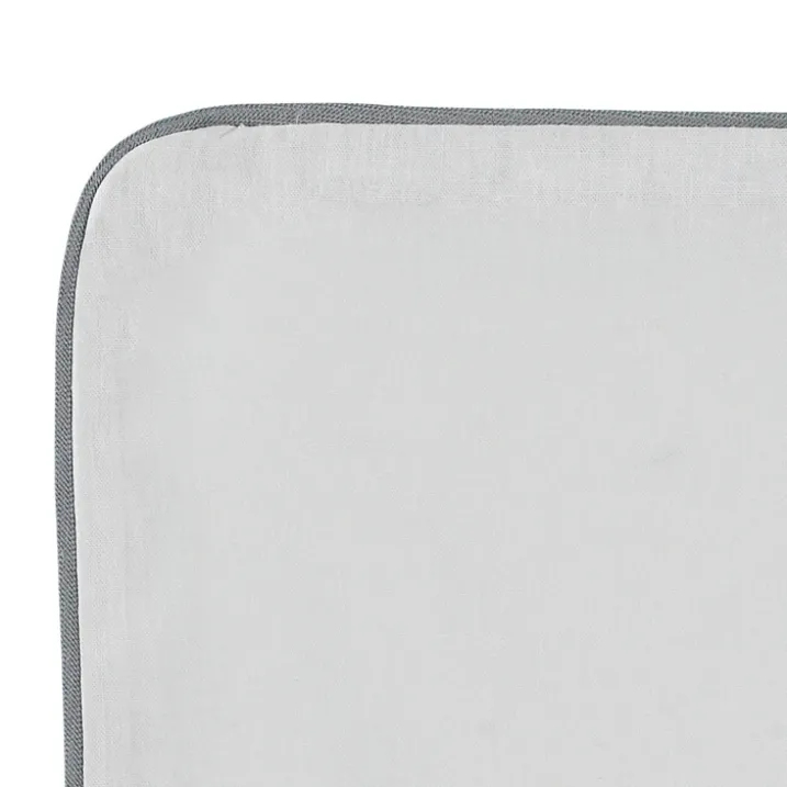 Housse de coussin en poly/lin