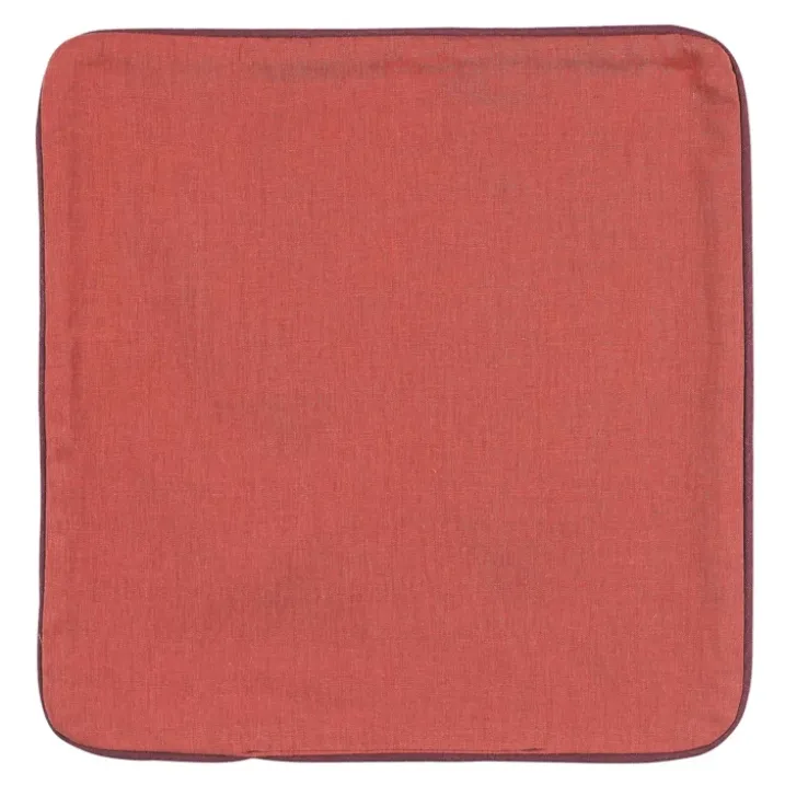 Housse de coussin en poly/lin