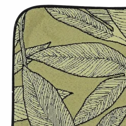 Housse de coussin esprit feuillages