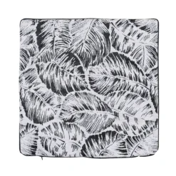 Housse de coussin esprit jungle tropicale