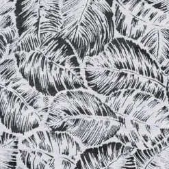 Housse de coussin esprit jungle tropicale