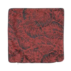 Housse de coussin esprit jungle tropicale