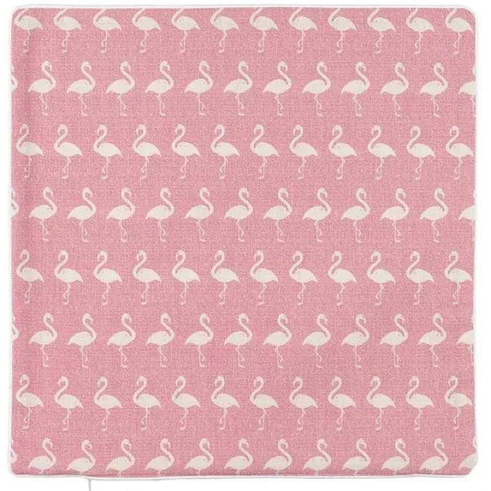 Housse de Coussin Motif Flamants