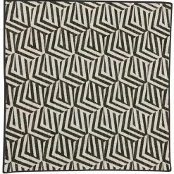 Housse de Coussin Motif Géométrique