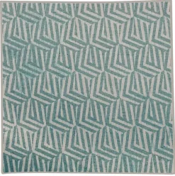 Housse de Coussin Motif Géométrique