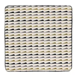Housse de Coussin à Motifs Géométriques Colorés